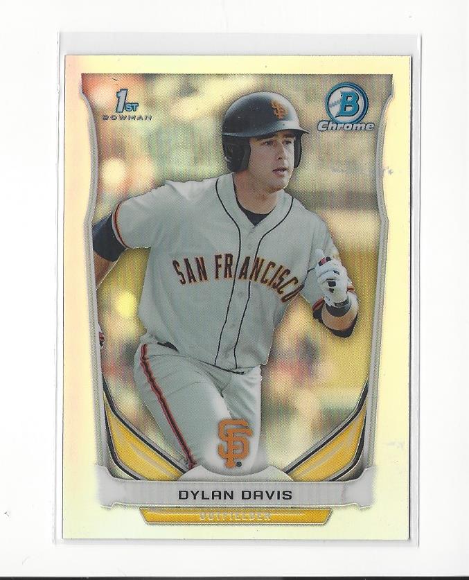 2014 Bowman Chrome Draft Refractors #CDP94 Dylan Davis