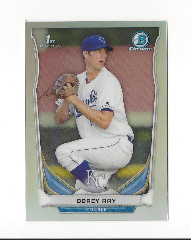 2014 Bowman Chrome Draft Refractors #CDP129 Corey Ray