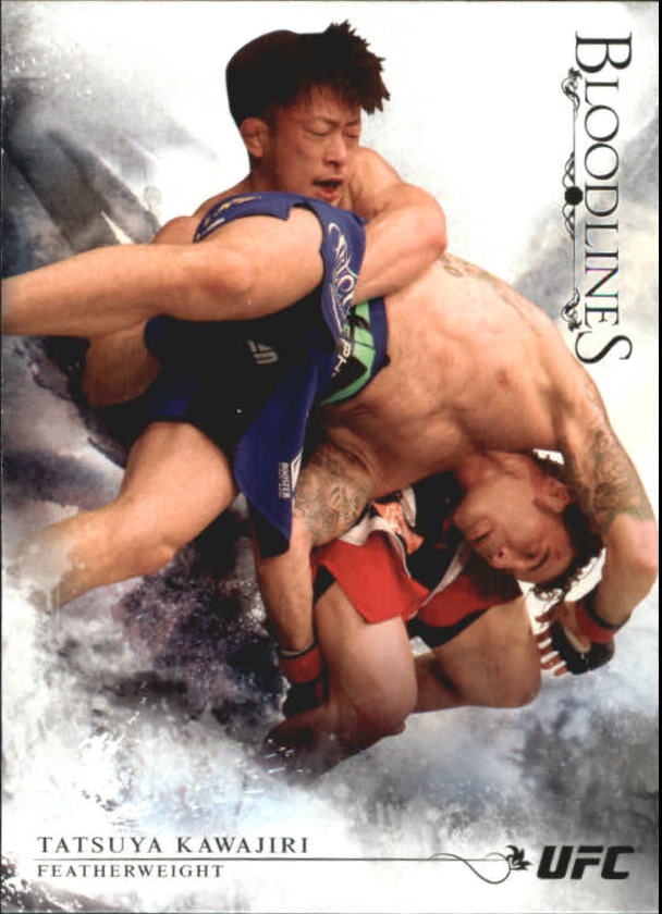 2014 Topps UFC Bloodlines #74 Tatsuya Kawajiri RC