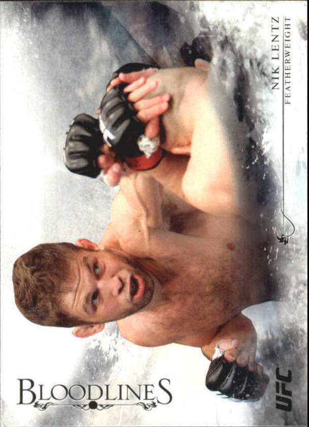 2014 Topps UFC Bloodlines #85 Nik Lentz