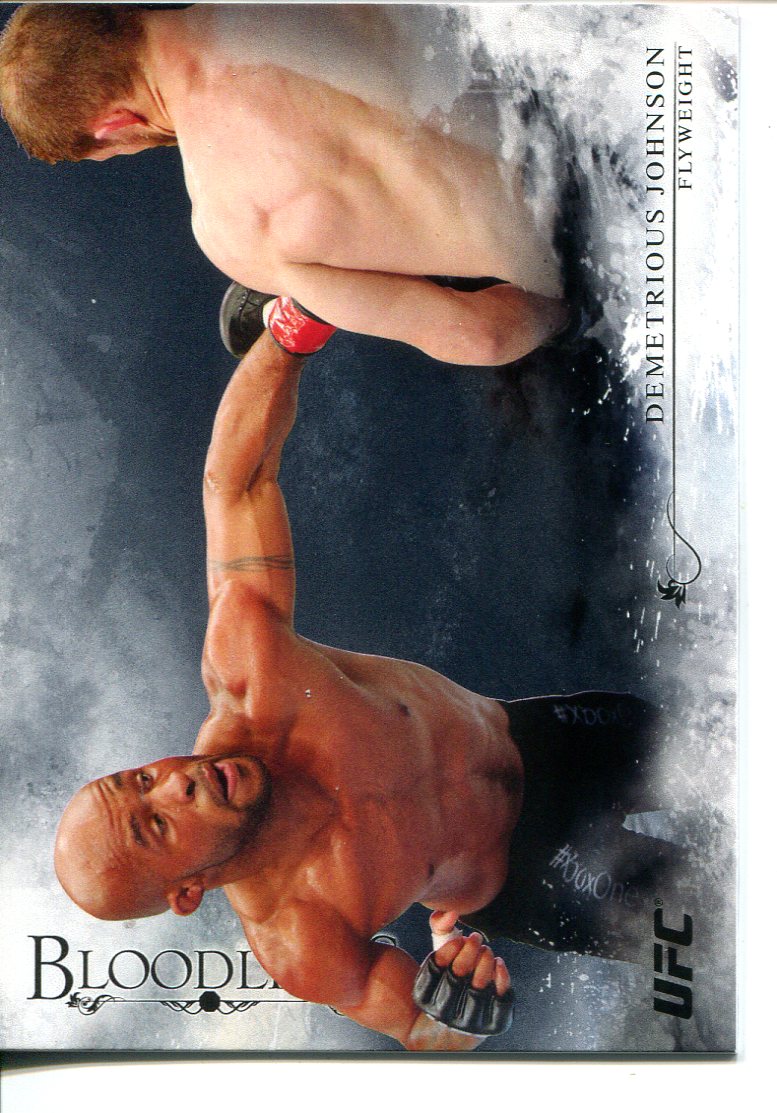 2014 Topps UFC Bloodlines Black #68 Demetrious Johnson