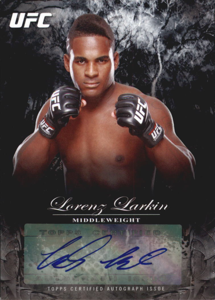 2014 Topps UFC Bloodlines Fighter Autographs #FALL Lorenz Larkin/245