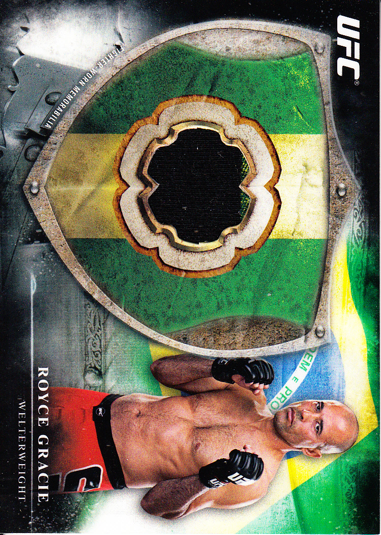 2014 Topps UFC Bloodlines Fighter Relics #BFRRG Royce Gracie
