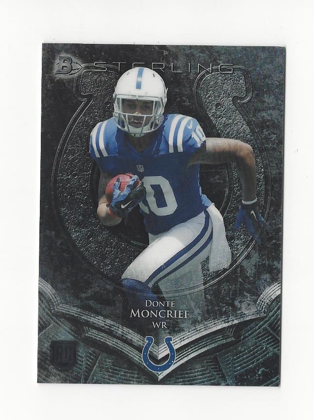 2014 Bowman Sterling #89 Donte Moncrief RC