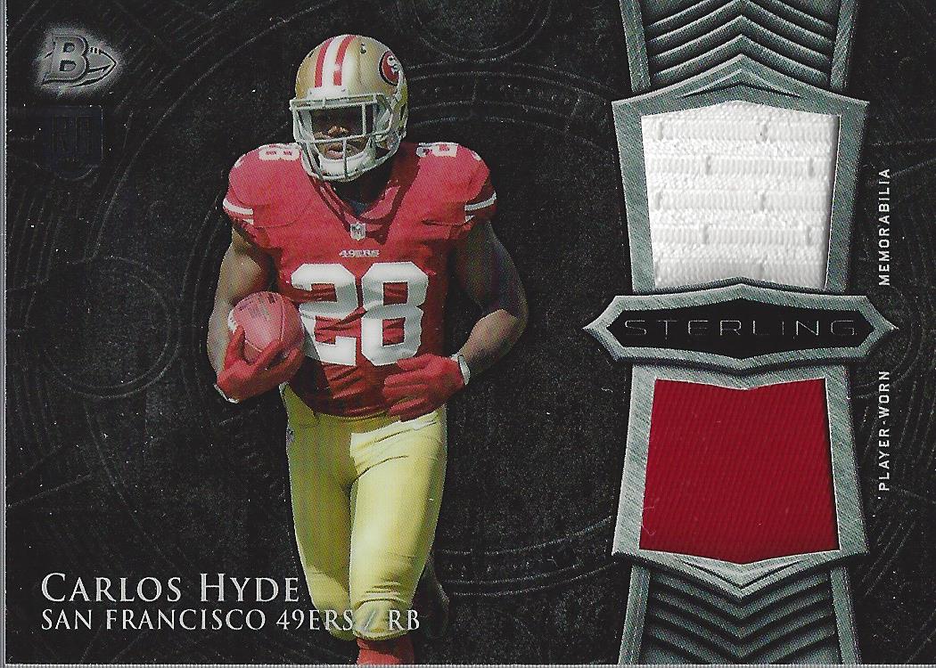 2014 Bowman Sterling Relics #BSRDRCH Carlos Hyde