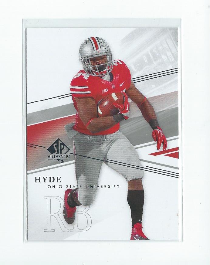 2014 SP Authentic #21 Carlos Hyde