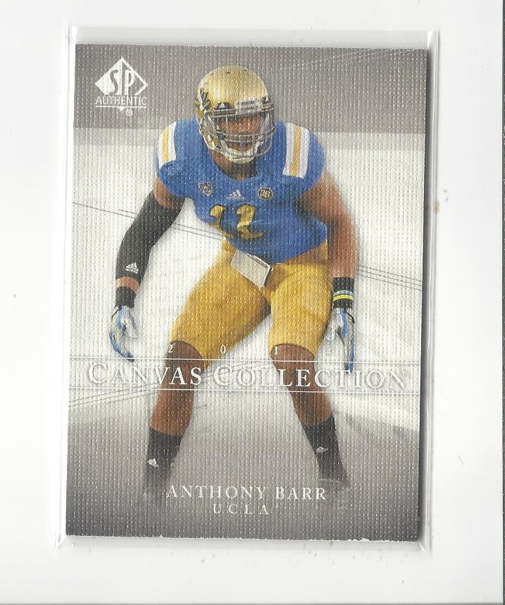 2014 SP Authentic Canvas #C6 Anthony Barr