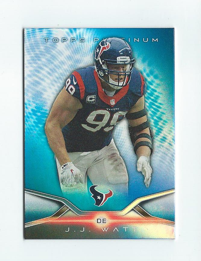 2014 Topps Platinum Football Blue Wave Refractor Parallel Singles - You Choose - Picture 17 of 159
