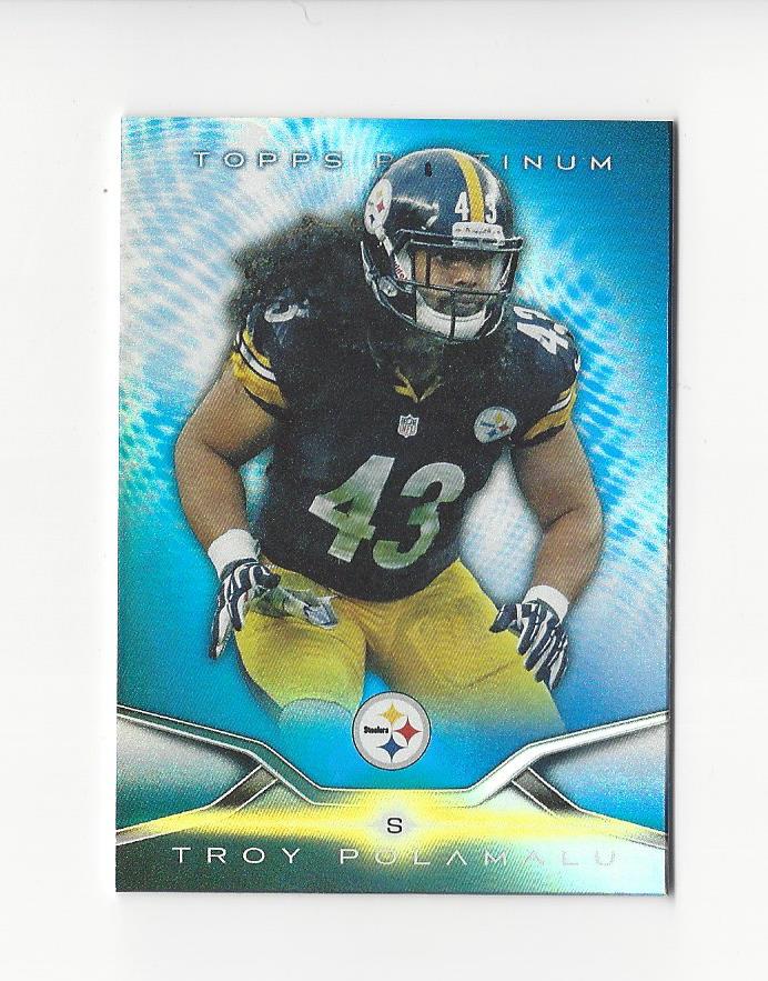 2014 Topps Platinum Football Blue Wave Refractor Parallel Singles - You Choose - Picture 22 of 159