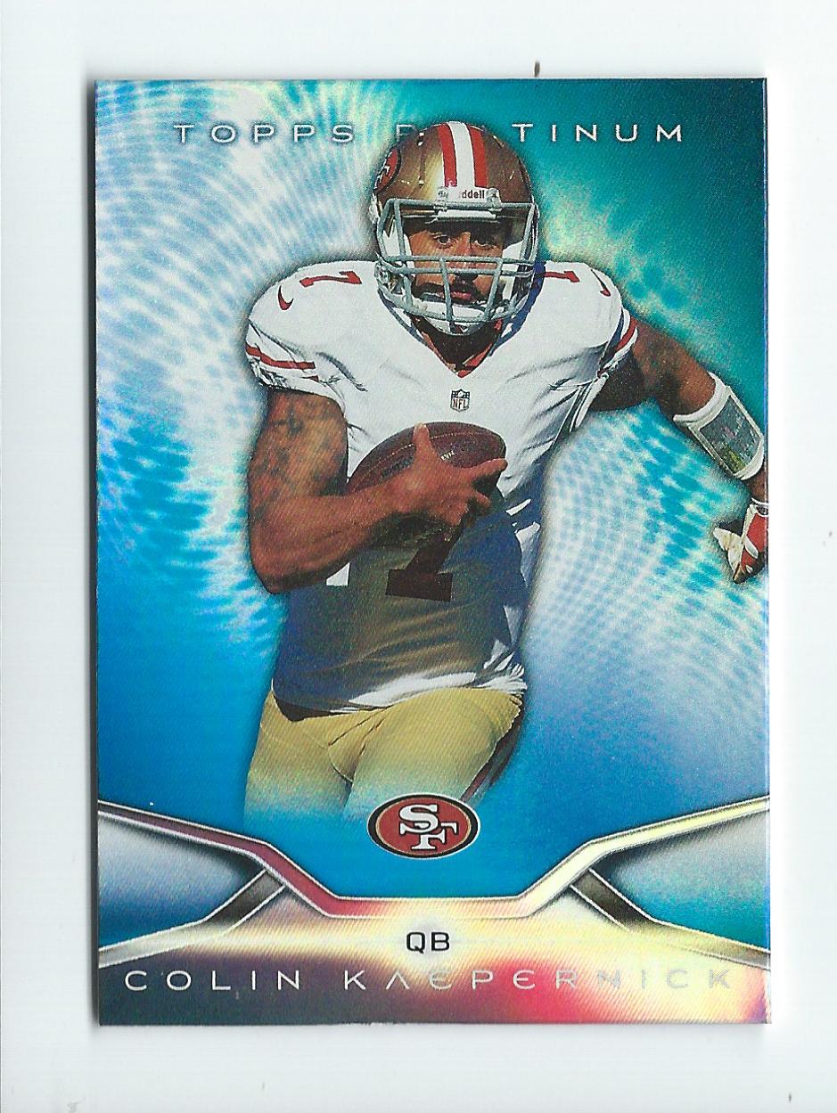 2014 Topps Platinum Football Blue Wave Refractor Parallel Singles - You Choose - Picture 63 of 159