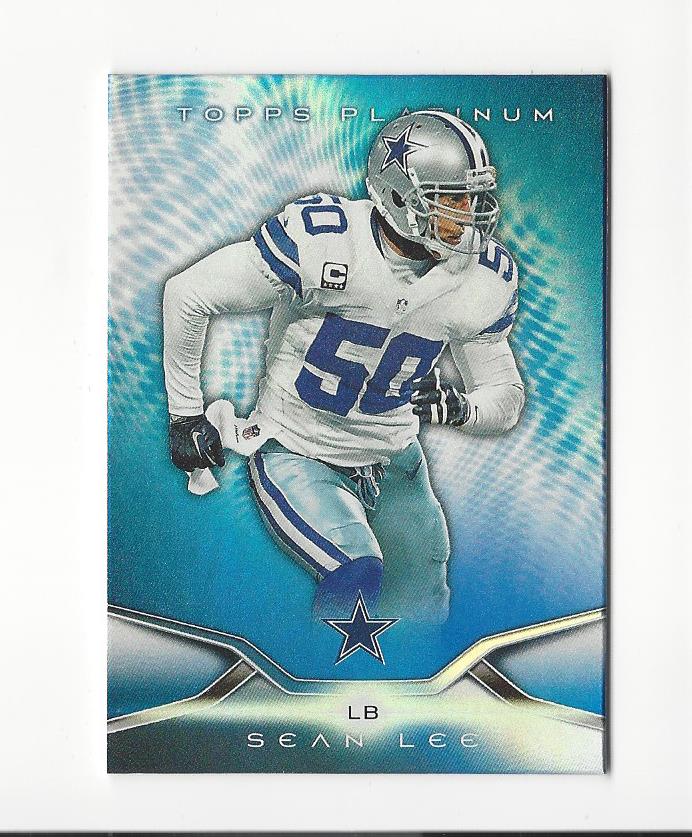 2014 Topps Platinum Football Blue Wave Refractor Parallel Singles - You Choose - Picture 142 of 159