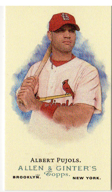 2006 Topps Allen and Ginter Hawaii Trade Conference #4 Albert Pujols