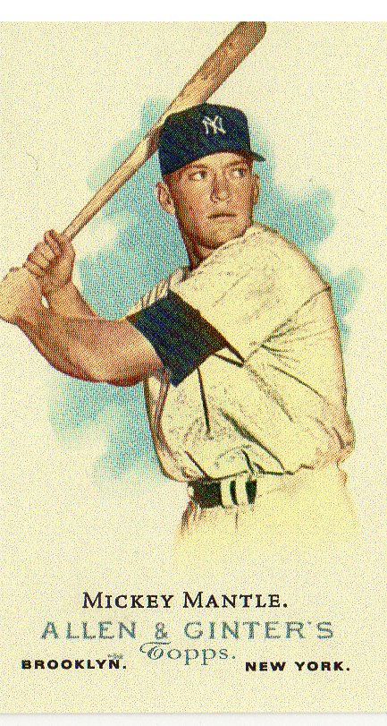 2006 Topps Allen and Ginter Hawaii Trade Conference #5 Mickey Mantle