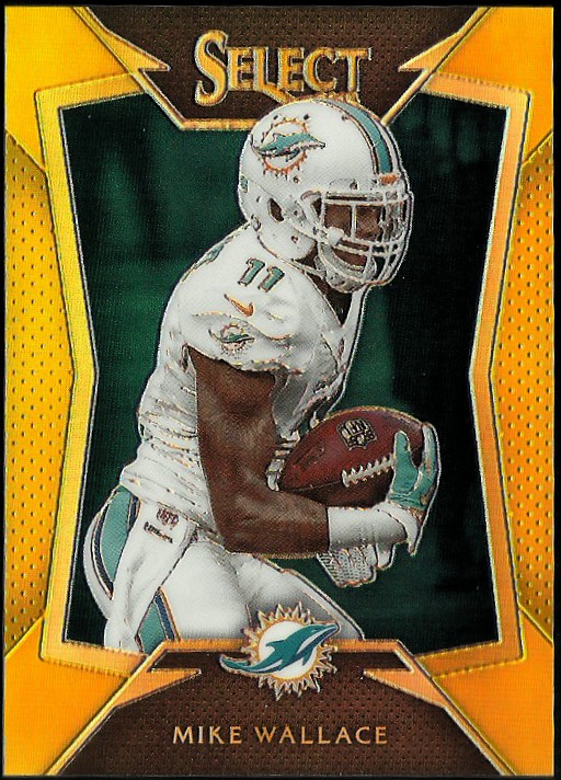 2014 Select Prizm Gold #44 Mike Wallace