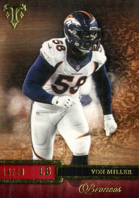 2014 Topps Triple Threads Ruby #11 Von Miller