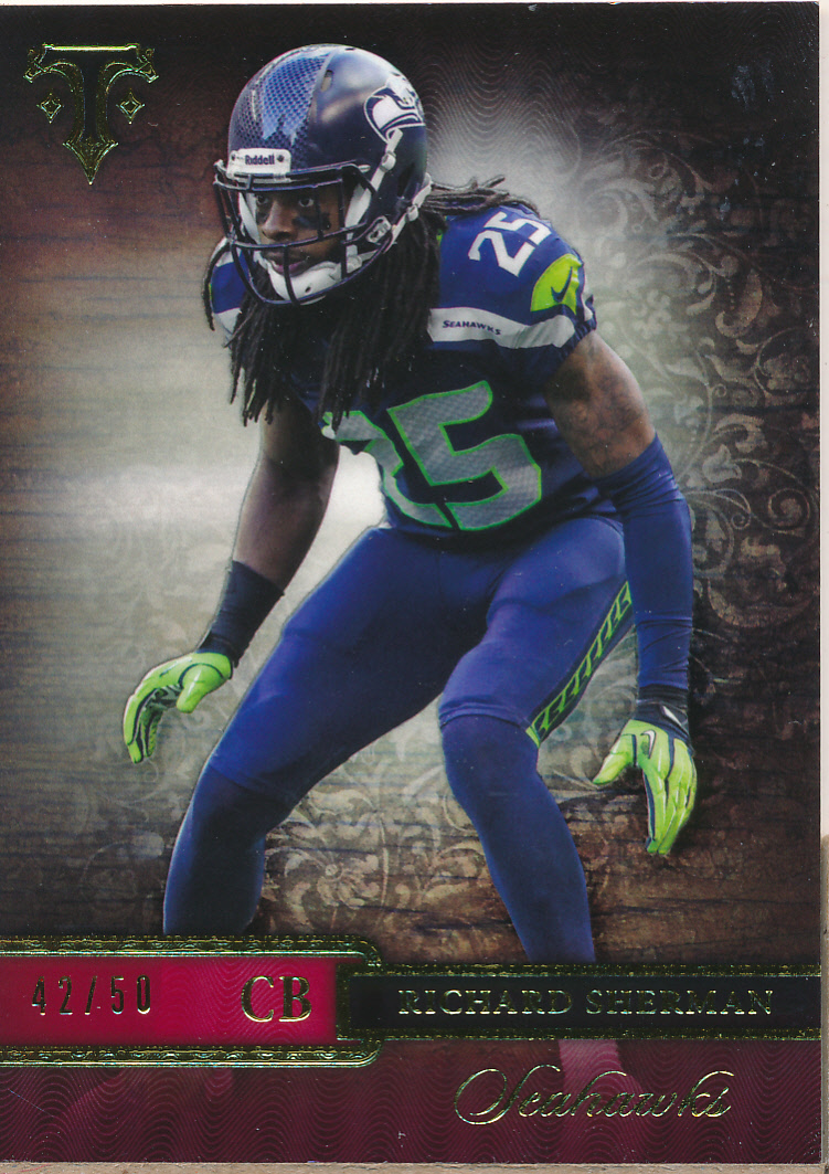 2014 Topps Triple Threads Ruby #27 Richard Sherman