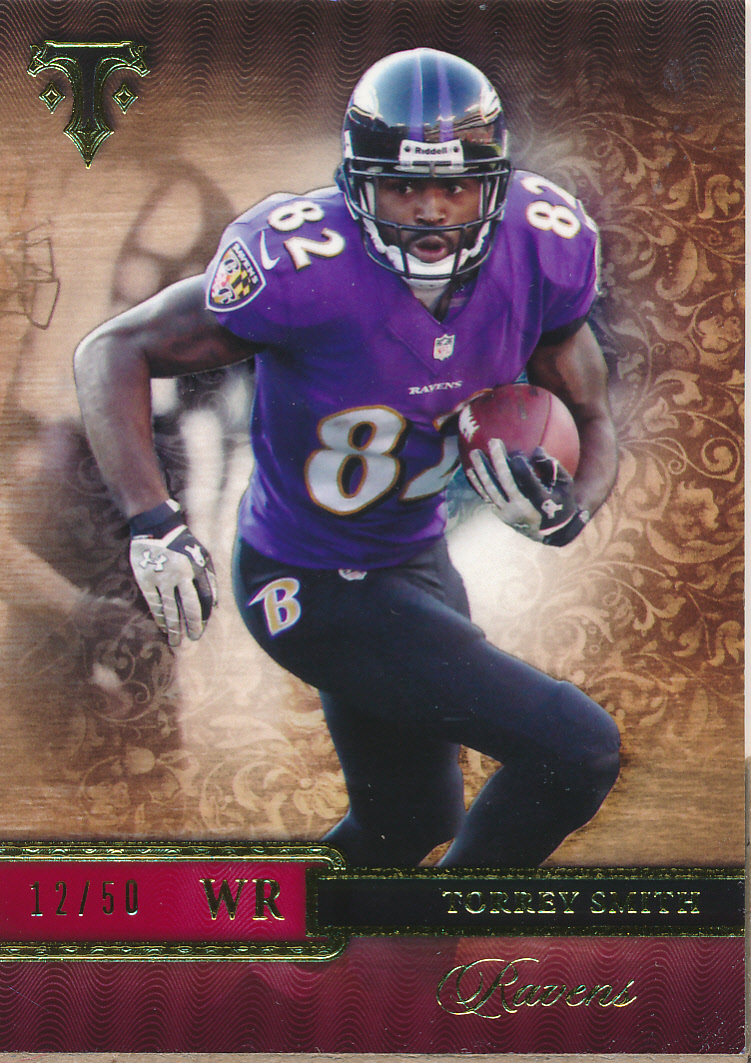 2014 Topps Triple Threads Ruby #45 Torrey Smith