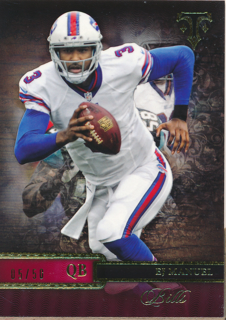 2014 Topps Triple Threads Ruby #77 EJ Manuel