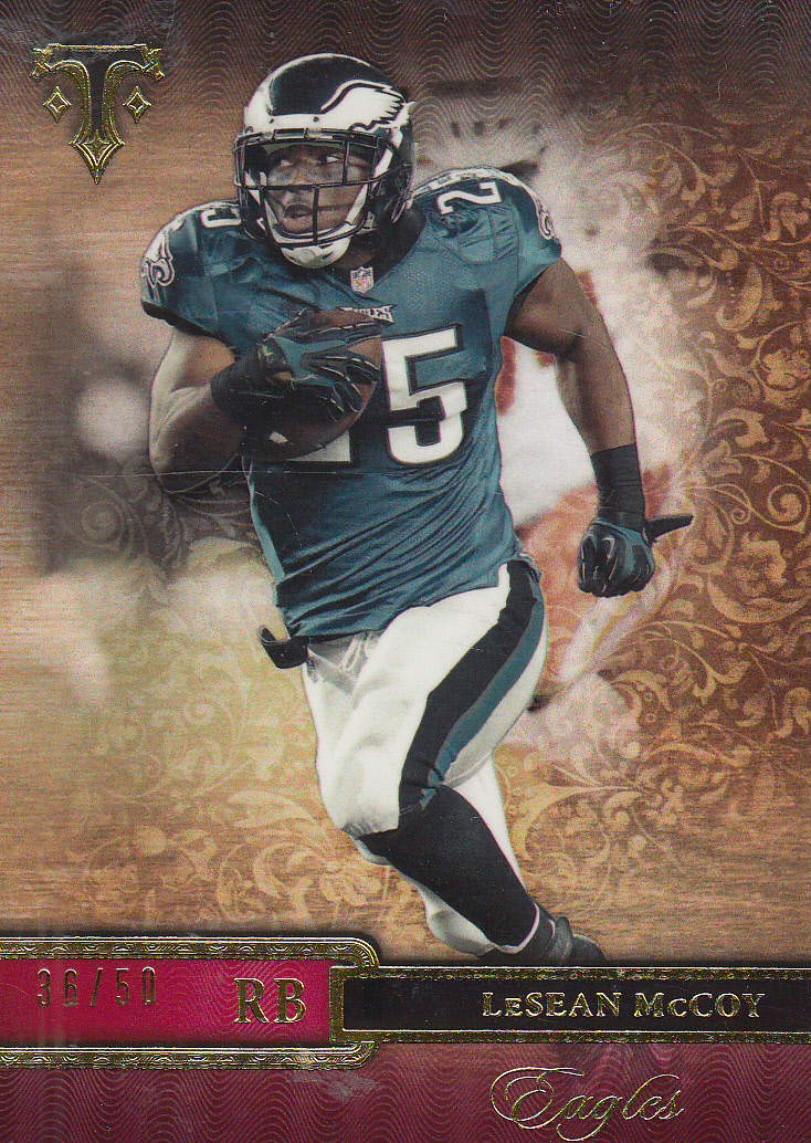 2014 Topps Triple Threads Ruby #80 LeSean McCoy