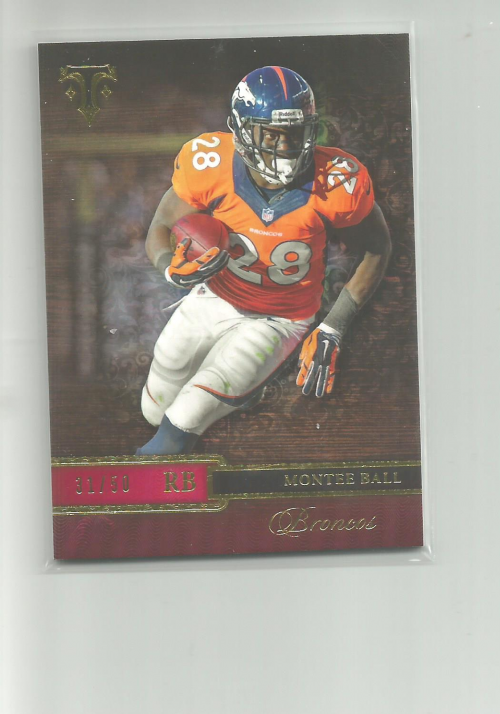 2014 Topps Triple Threads Ruby #88 Montee Ball