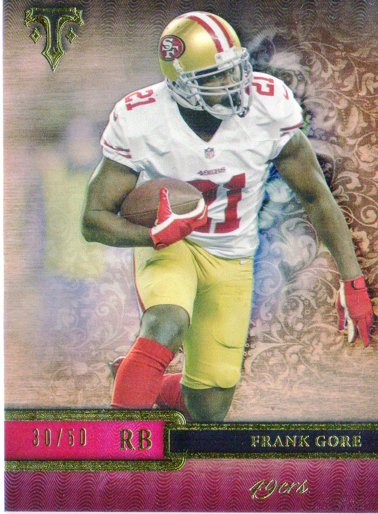 2014 Topps Triple Threads Ruby #90 Frank Gore