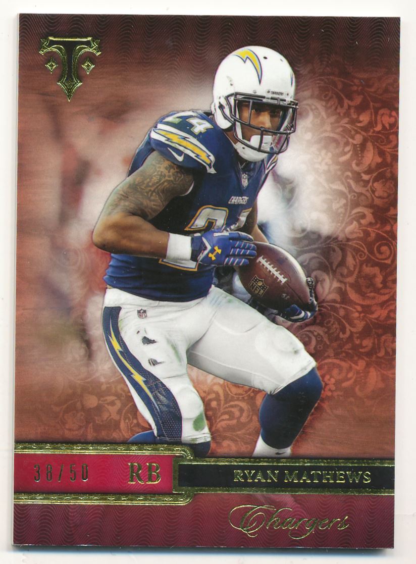 2014 Topps Triple Threads Ruby #92 Ryan Mathews