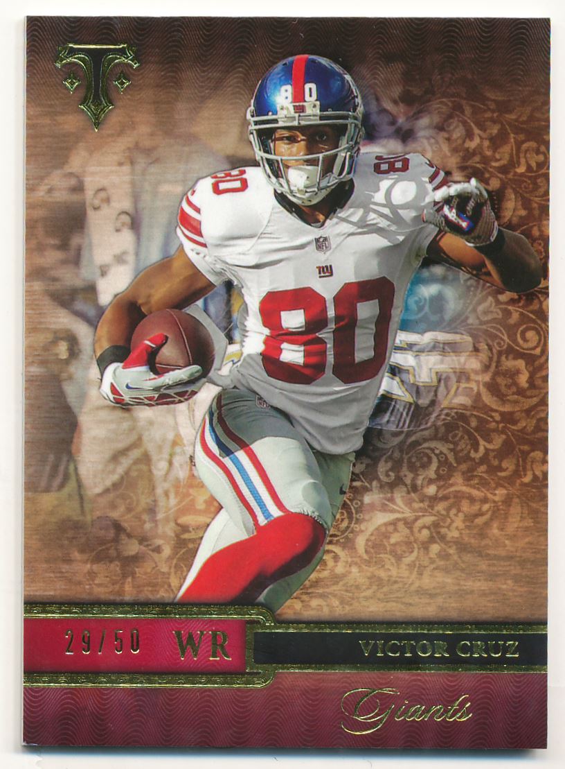 2014 Topps Triple Threads Ruby #98 Victor Cruz