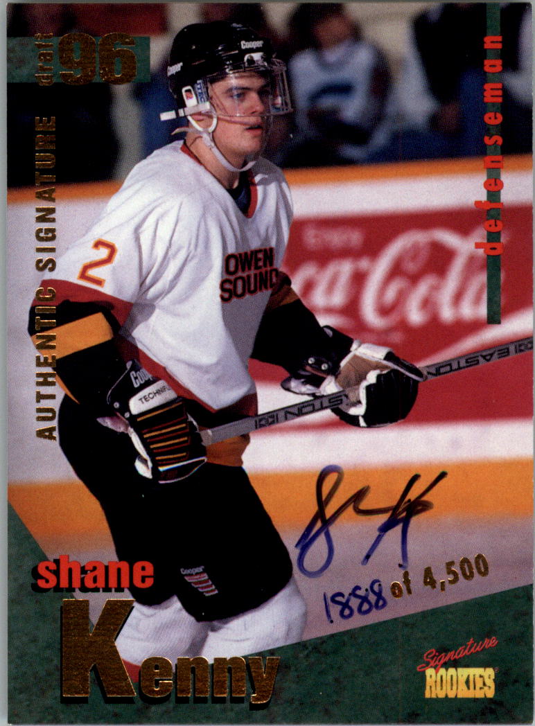 1996 Signature Rookies Autographs #10 Shane Kenny
