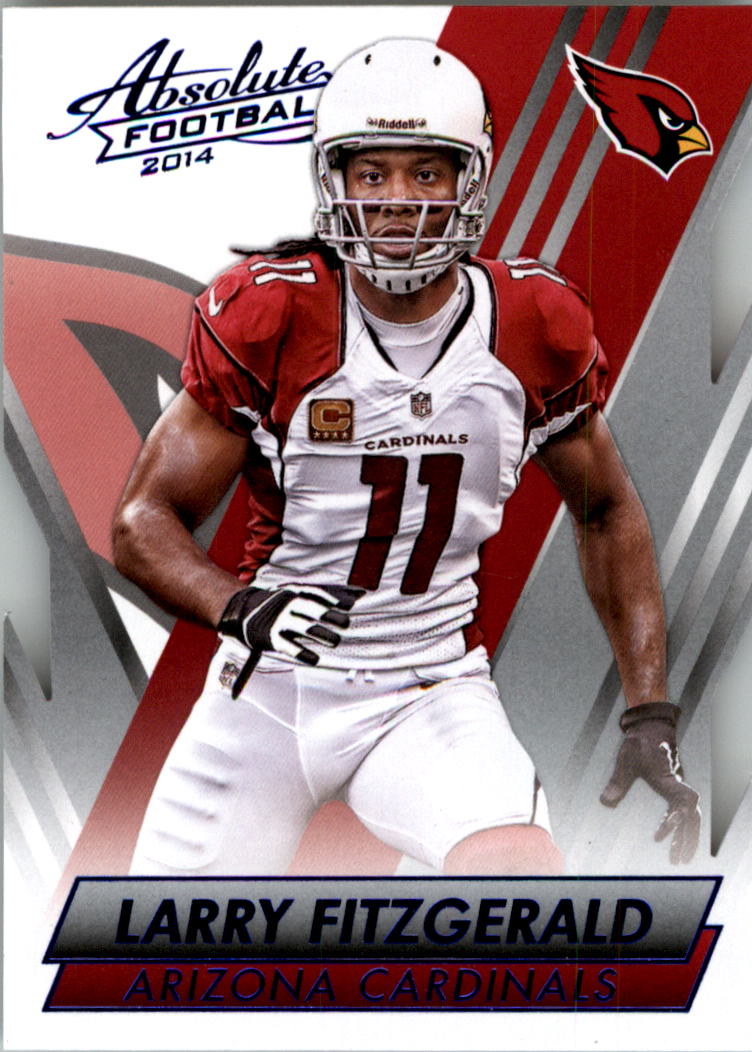 2014 Absolute Retail Blue #96 Larry Fitzgerald