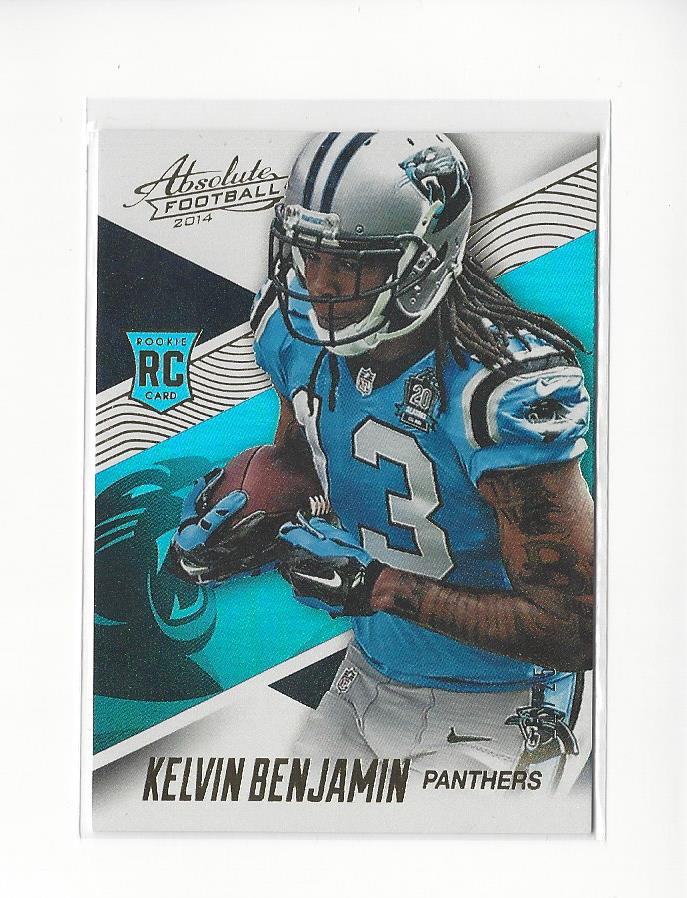 2014 Absolute Spectrum Gold #142 Kelvin Benjamin