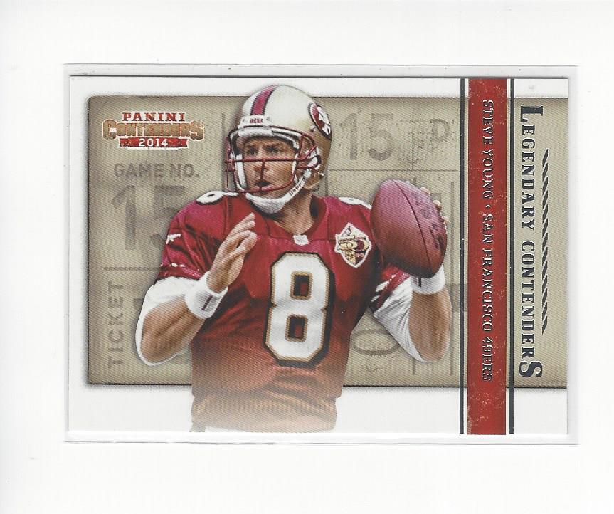 2014 Panini Contenders Legendary Contenders #7 Steve Young
