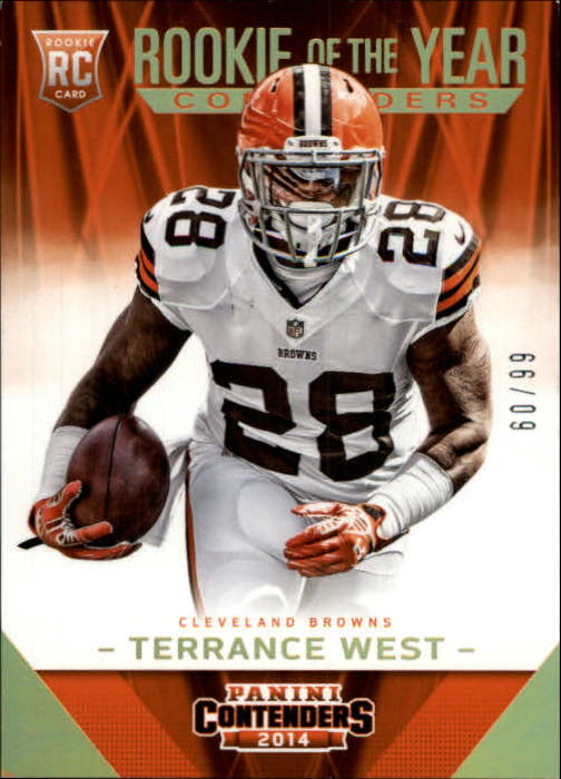 2014 Panini Contenders ROY Contenders Hologold #ROY17 Terrance West