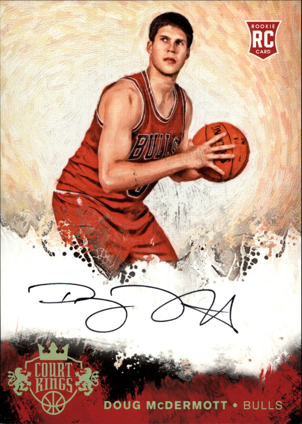 2014-15 Court Kings 5x7 Box Toppers Autographs #BTDM Doug McDermott