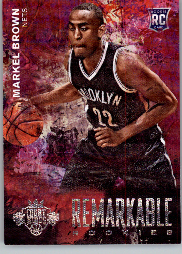 2014-15 Court Kings Remarkable Rookies #43 Markel Brown