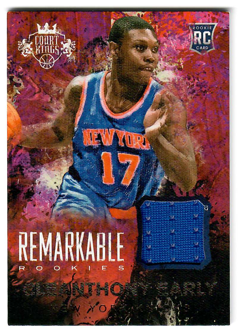 2014-15 Court Kings Remarkable Rookies Memorabilia #6 Cleanthony Early