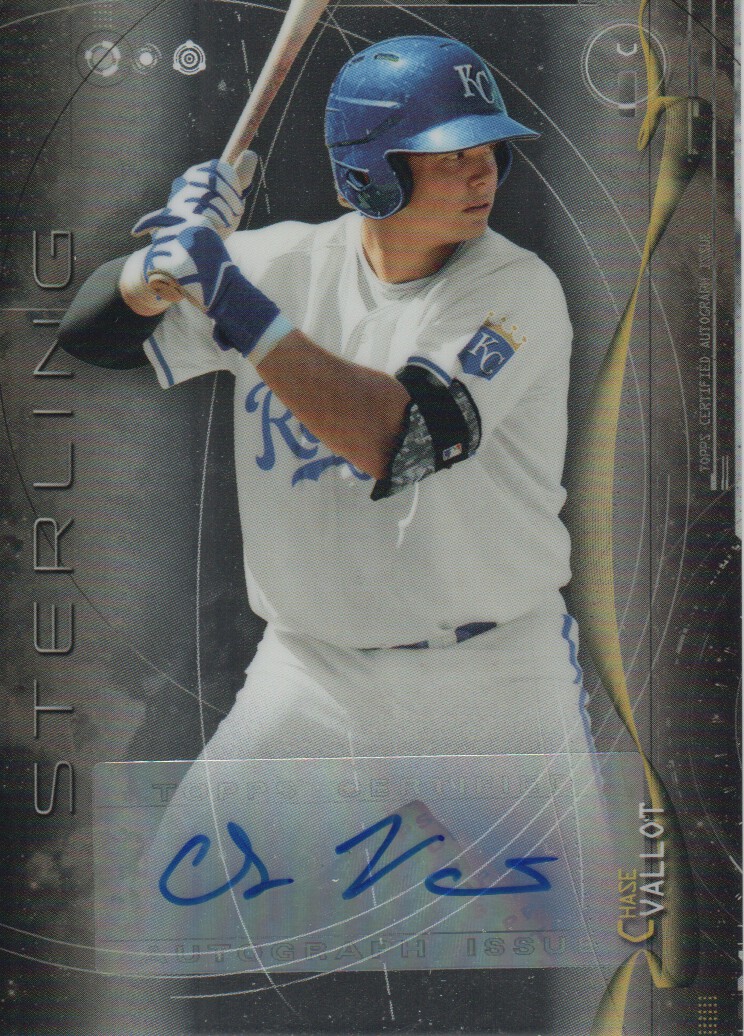 2014 Bowman Sterling Prospect Autographs #BSPACV Chase Vallot