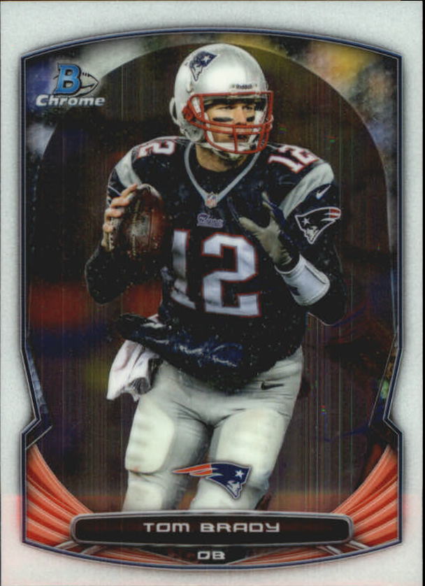 2014 Bowman Chrome #28 Tom Brady