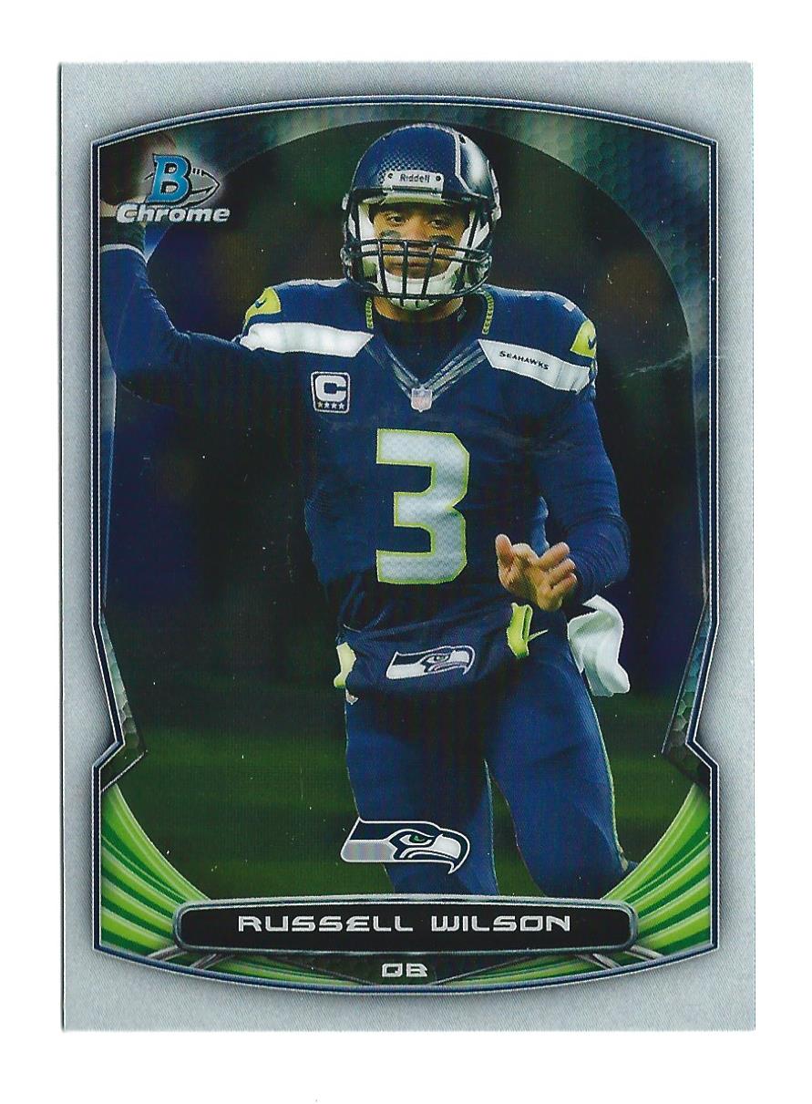 2014 Bowman Chrome #30 Russell Wilson