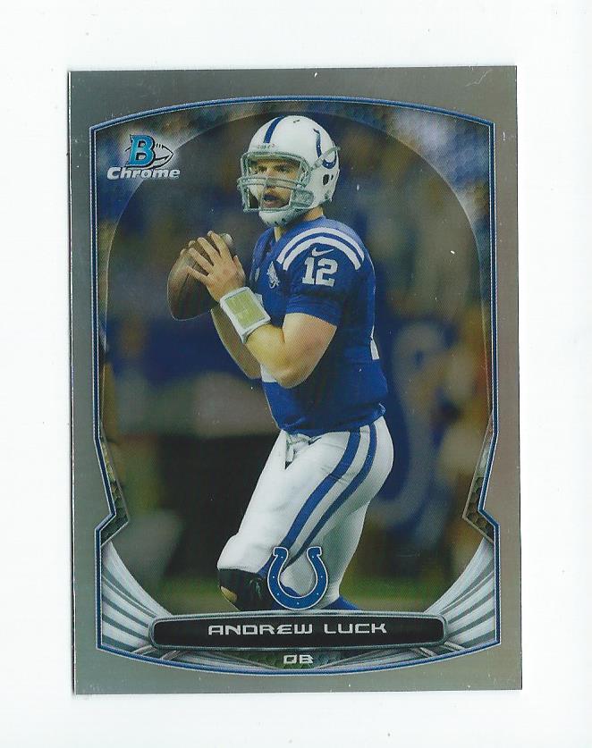 2014 Bowman Chrome Refractors #22 Andrew Luck