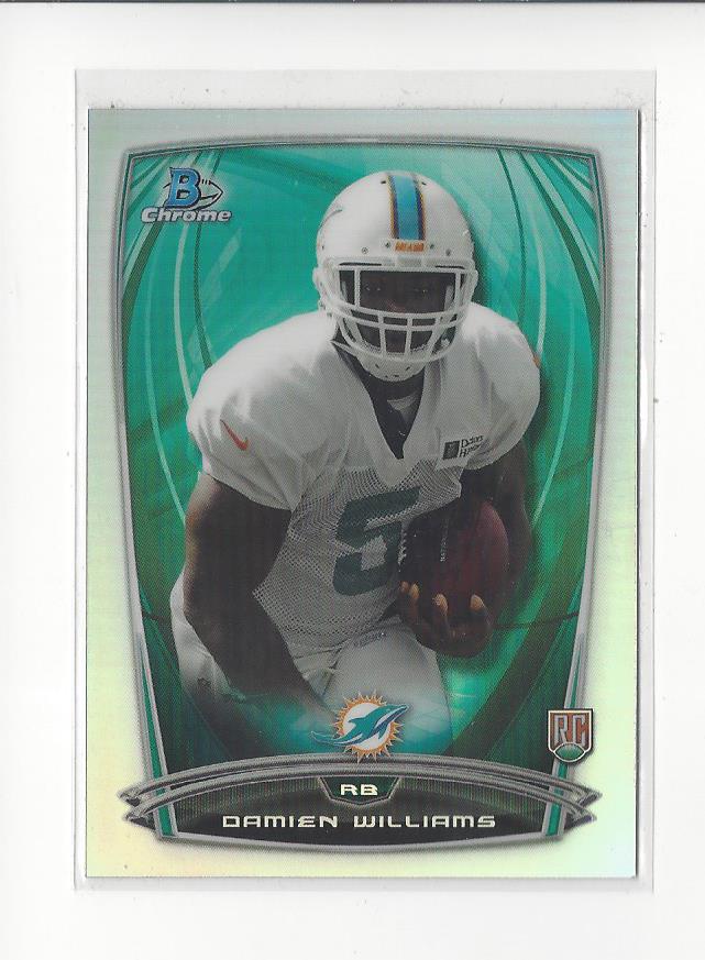 2014 Bowman Chrome Refractors #147 Damien Williams