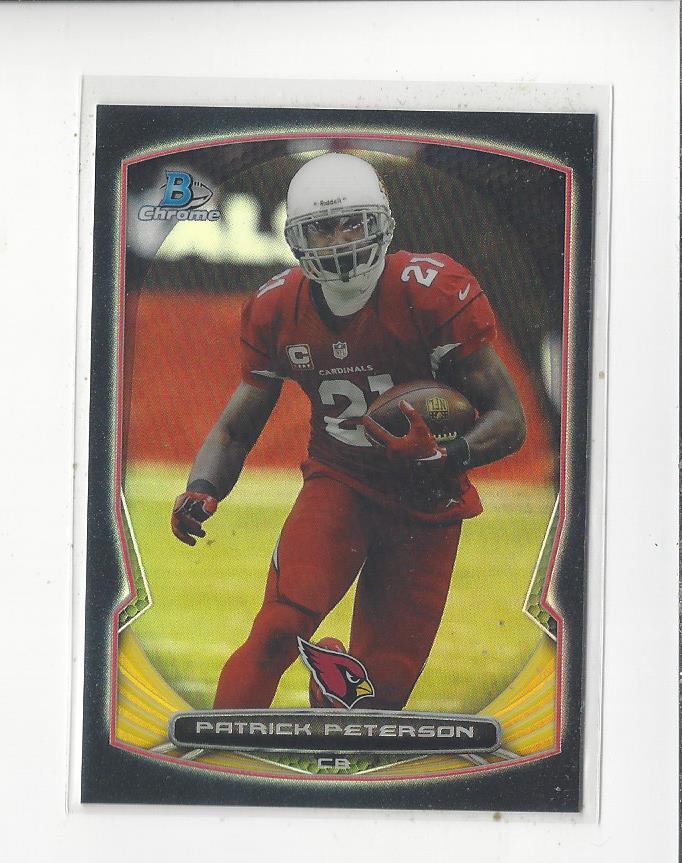 2014 Bowman Chrome Black Refractors #3 Patrick Peterson