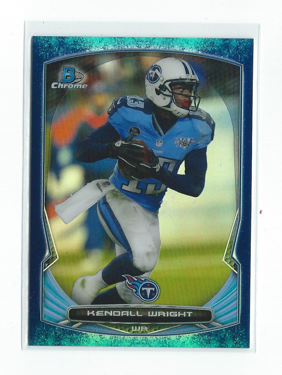 2014 Bowman Chrome Bubbles Refractors #92 Kendall Wright