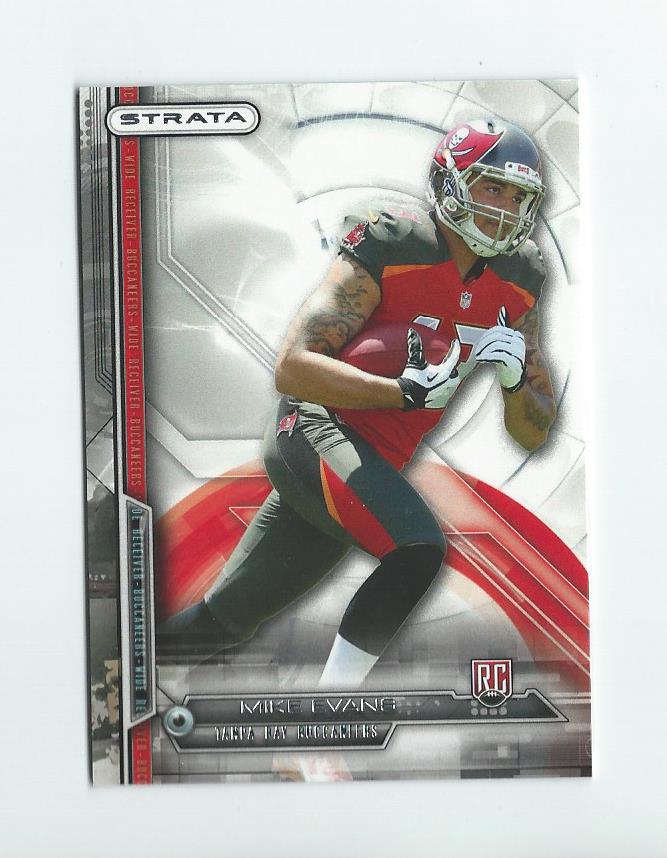 2014 Topps Strata #187A Mike Evans RC/(red jersey)