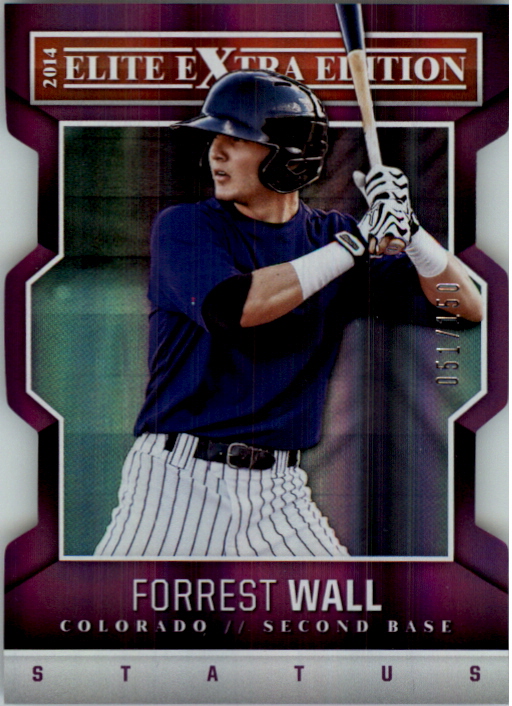 2014 Elite Extra Edition Status Purple #5 Forrest Wall