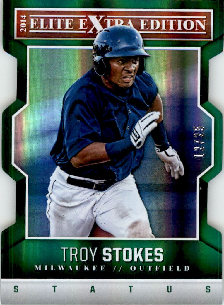 2014 Elite Extra Edition Status Emerald #78 Troy Stokes