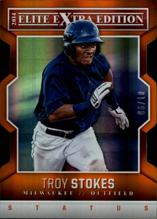2014 Elite Extra Edition Status Orange #78 Troy Stokes