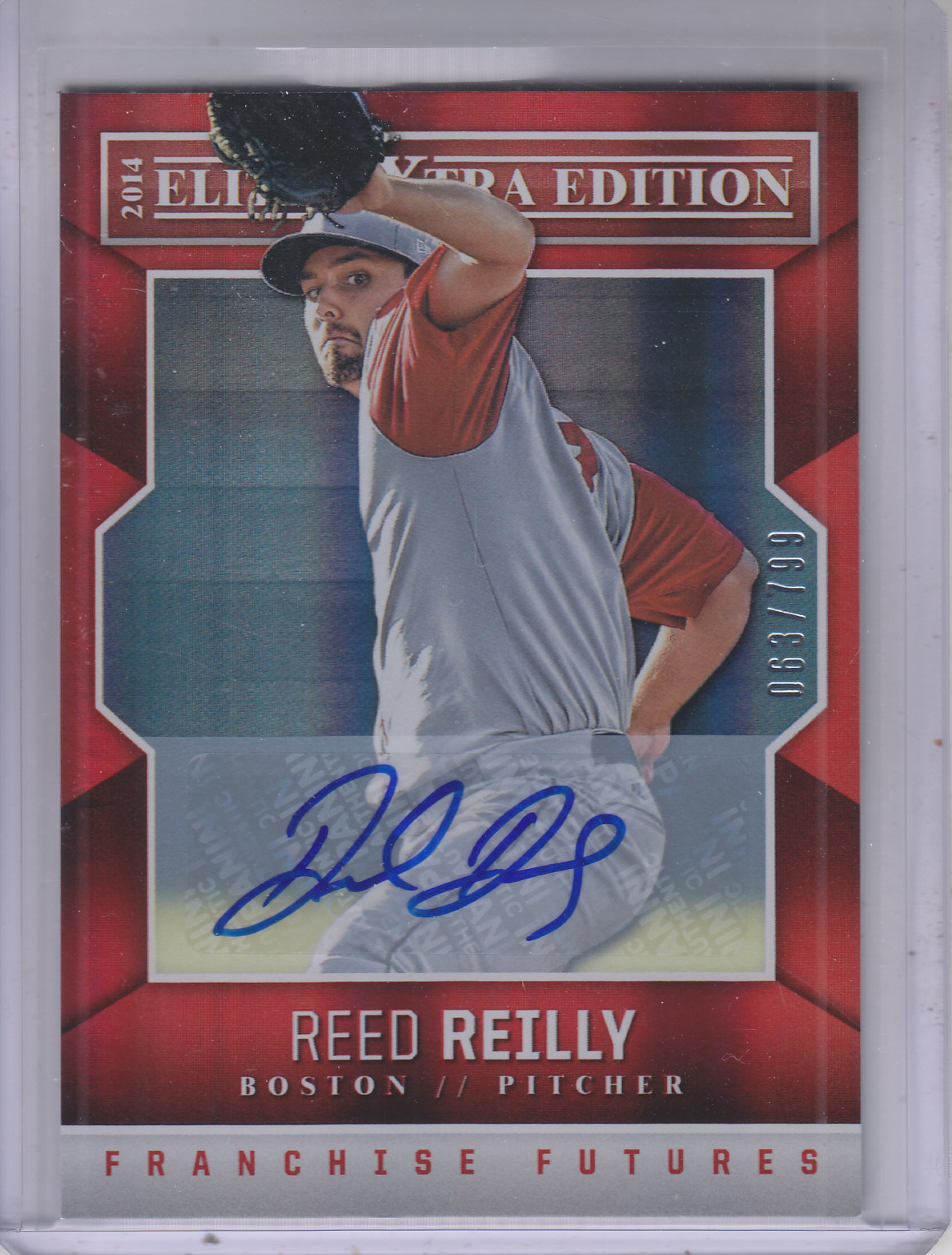 2014 Elite Extra Edition Franchise Futures Signatures #14 Reed Reilly/799