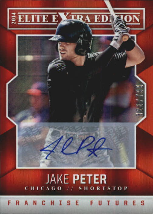 2014 Elite Extra Edition Franchise Futures Signatures #39 Jake Peter/799