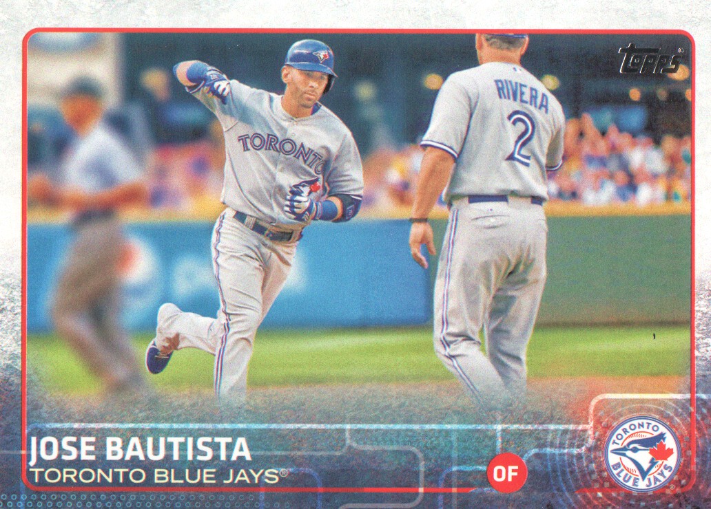 2015 Topps #25A Jose Bautista