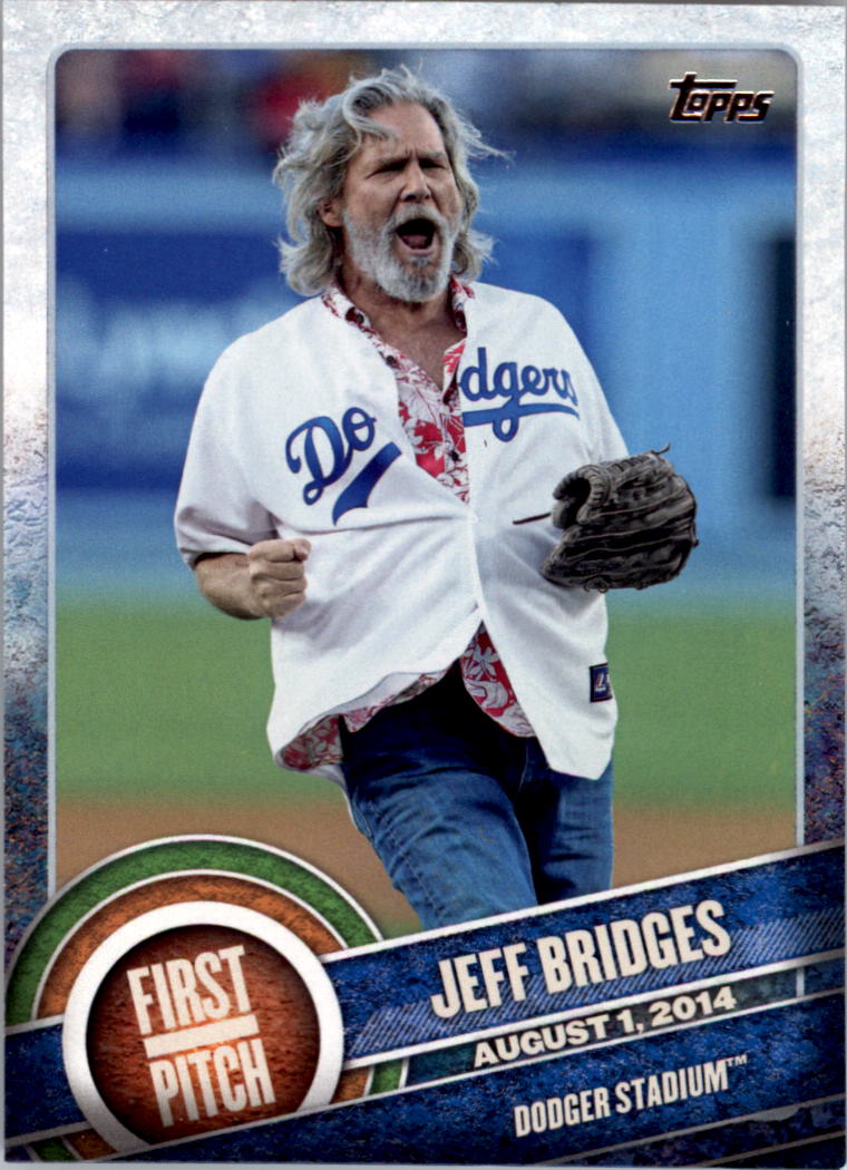 2015 Topps First Pitch #FP01 Jeff Bridges
